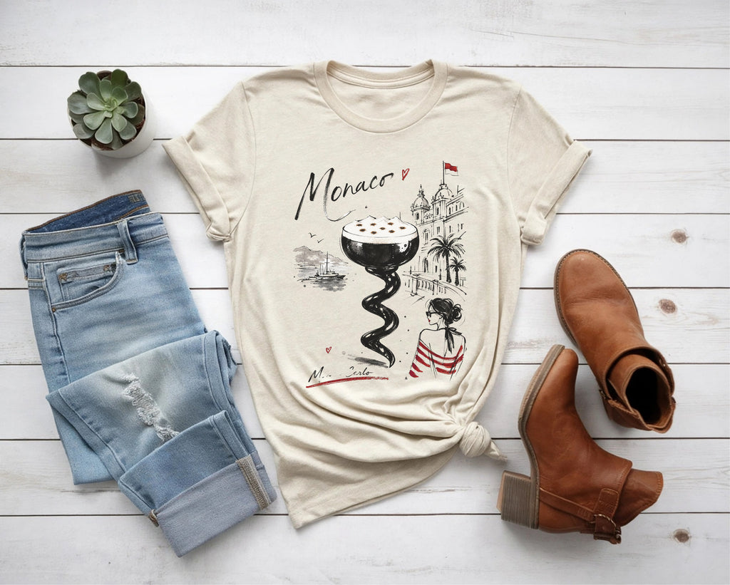 Monte Carlo French Riviera Tee