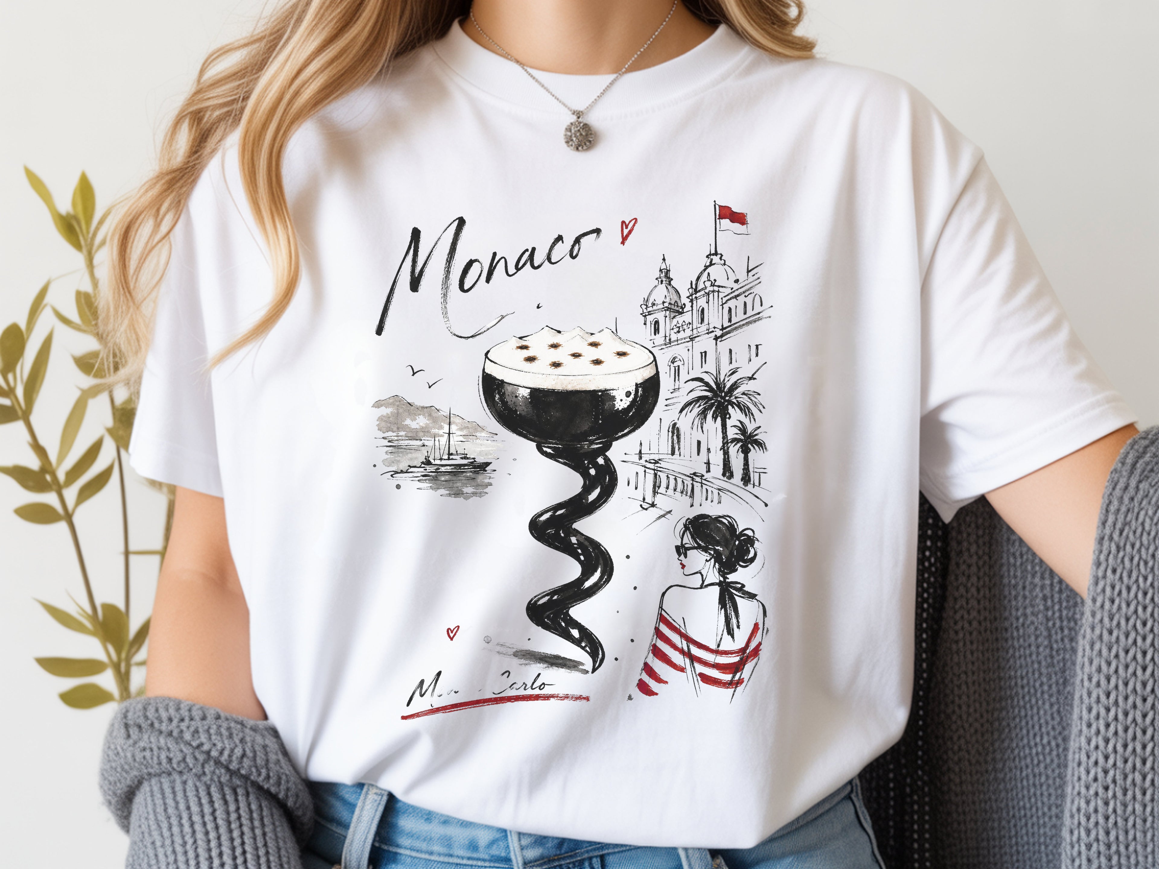 Monte Carlo French Riviera Tee
