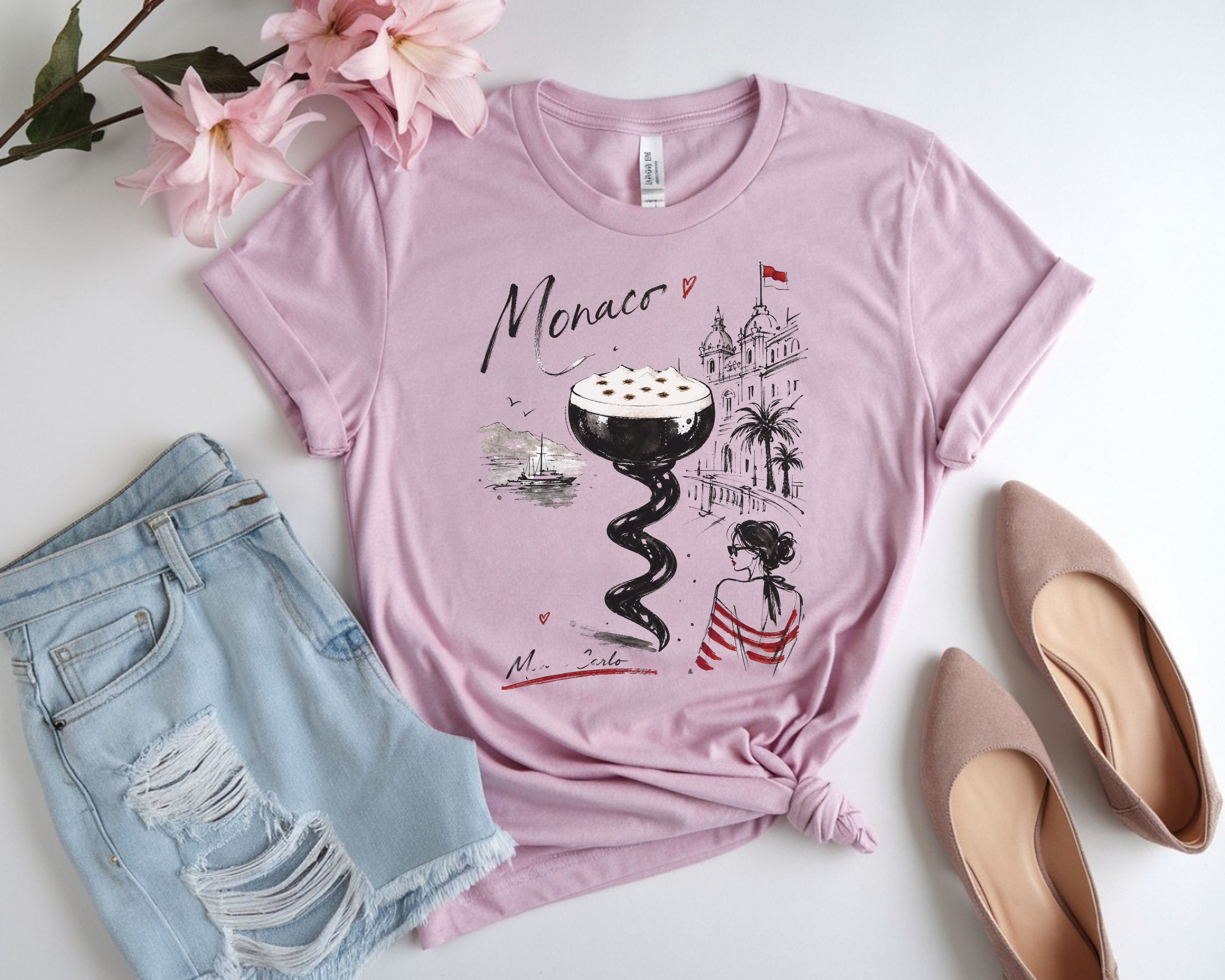 Monte Carlo French Riviera Tee