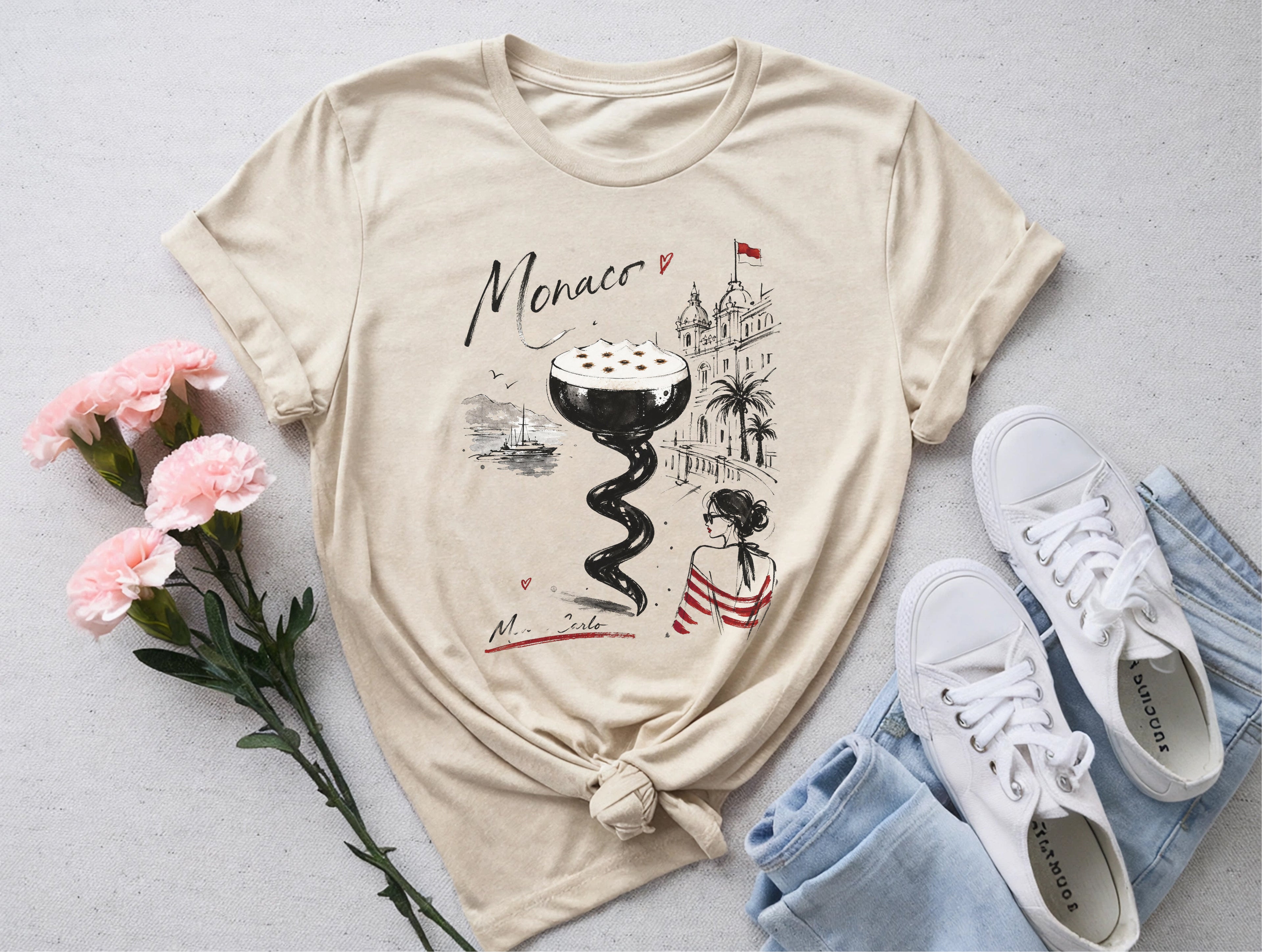 Monte Carlo French Riviera Tee