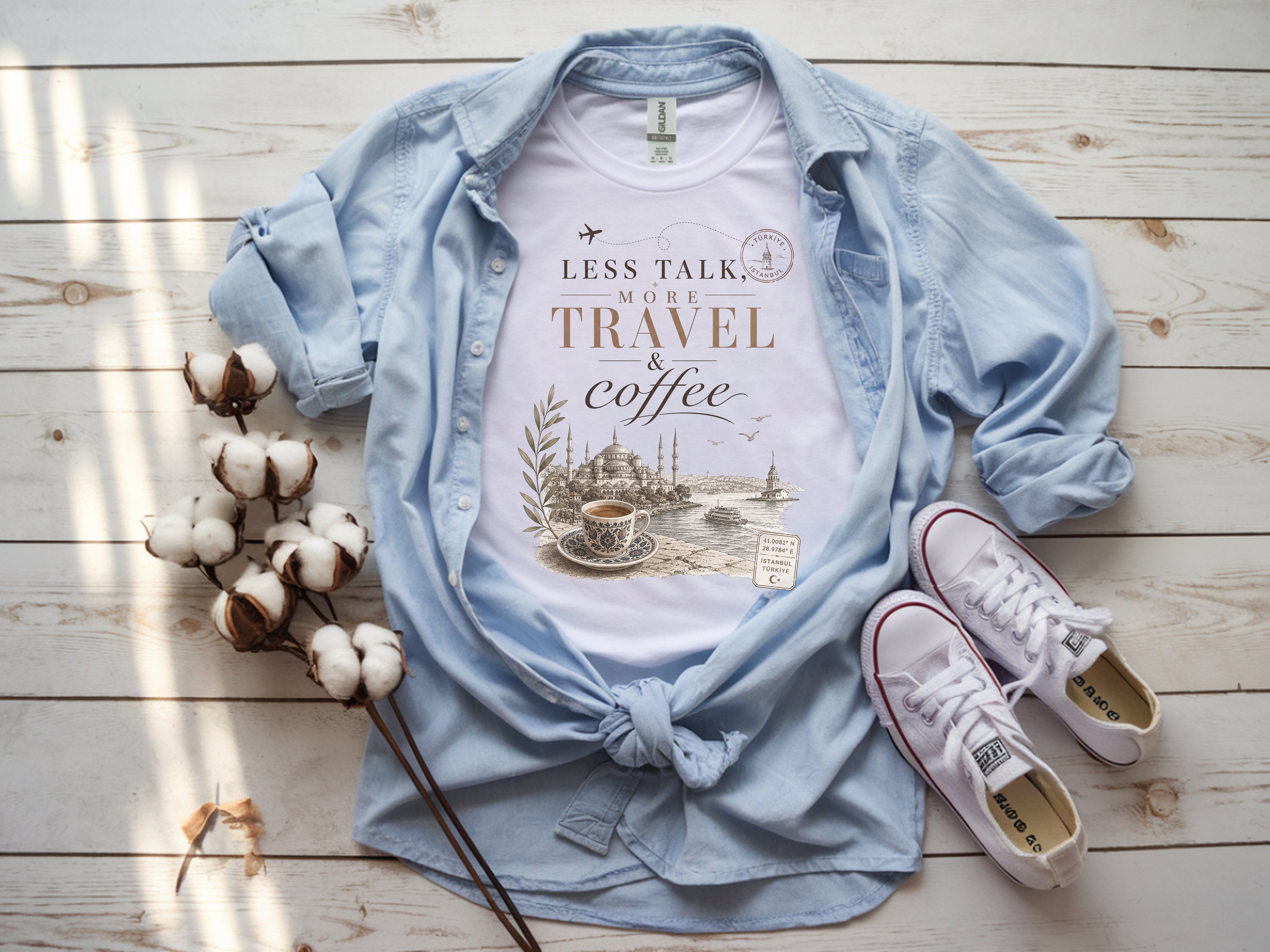 Istanbul Turkey Coffee Tee