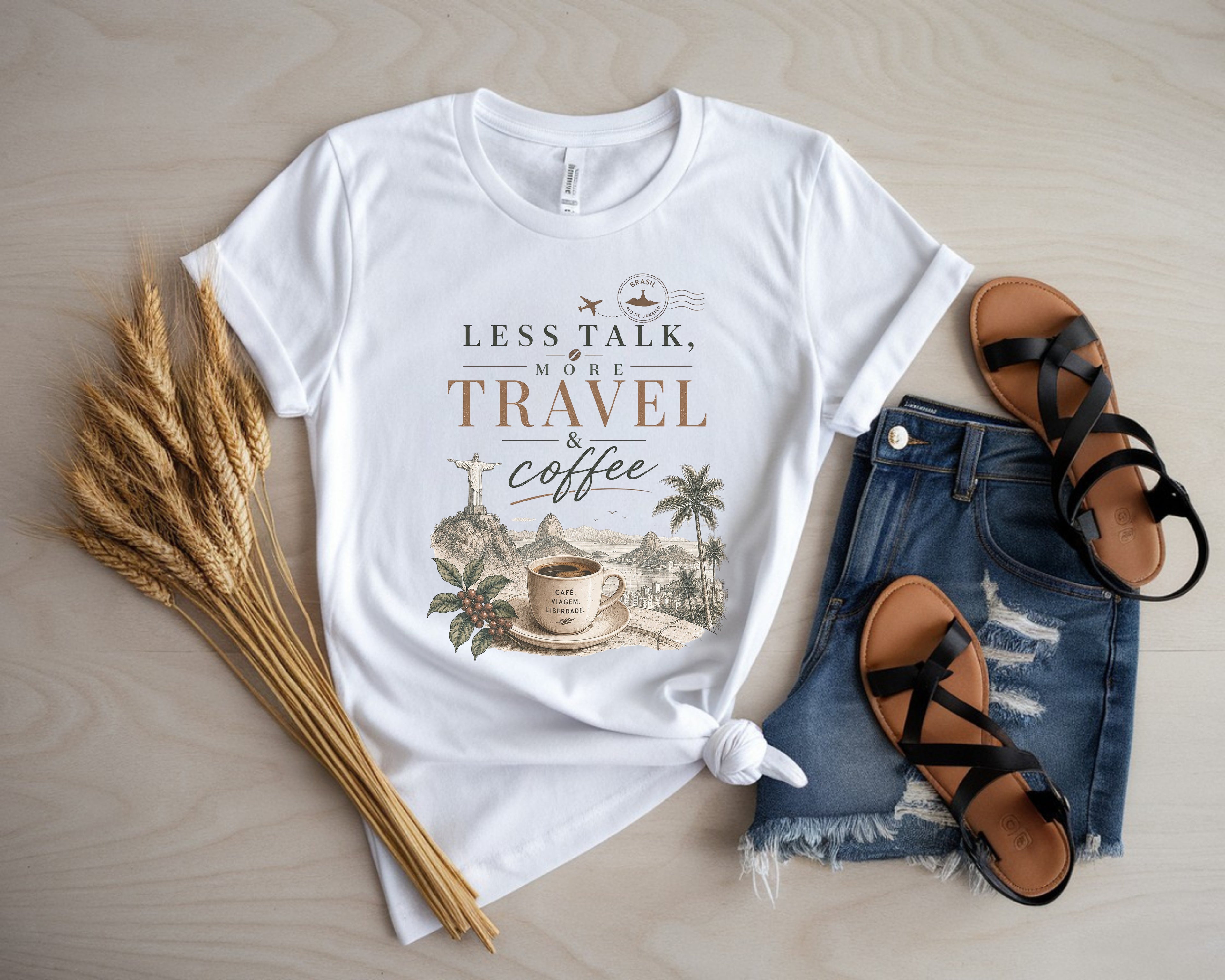 Rio de Janeiro Brazil Coffee Tee