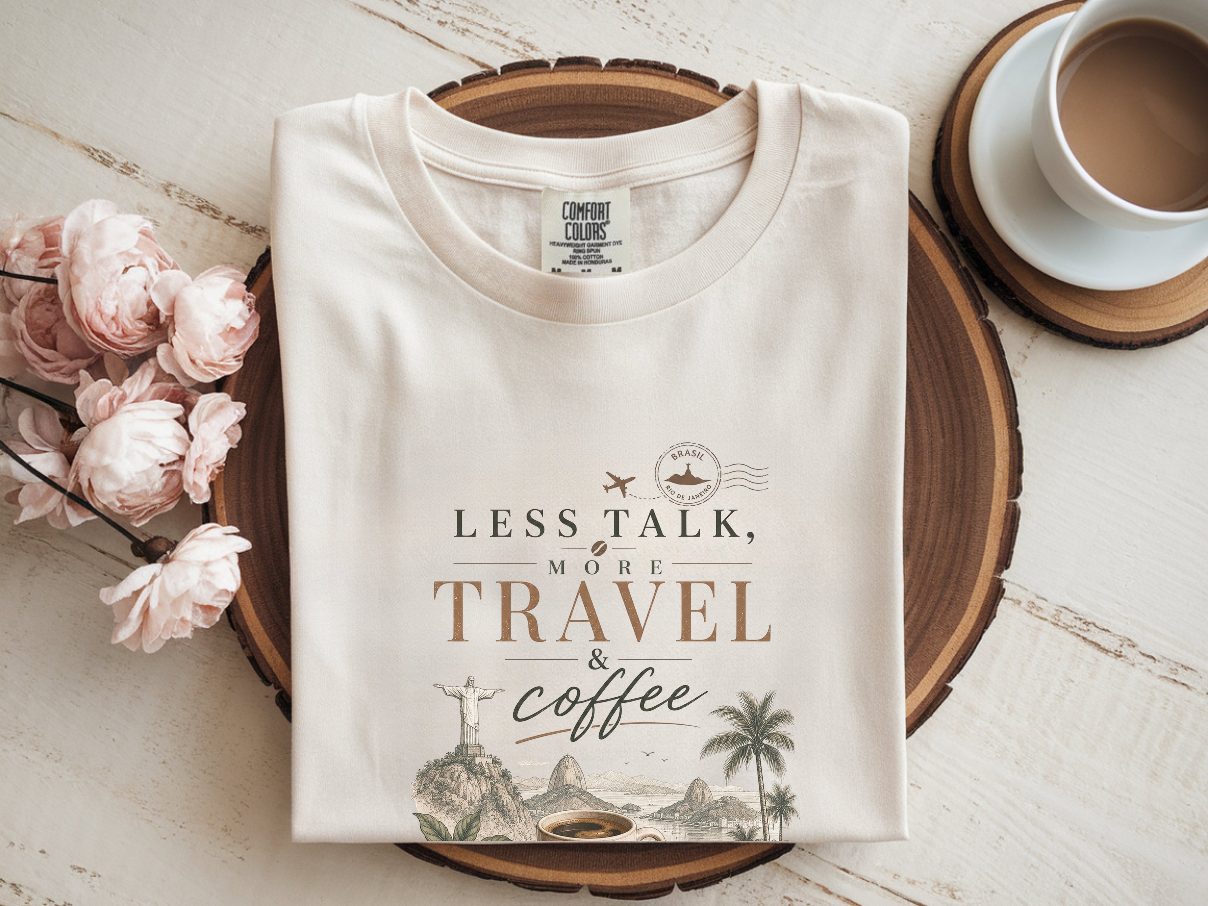Rio de Janeiro Brazil Coffee Tee