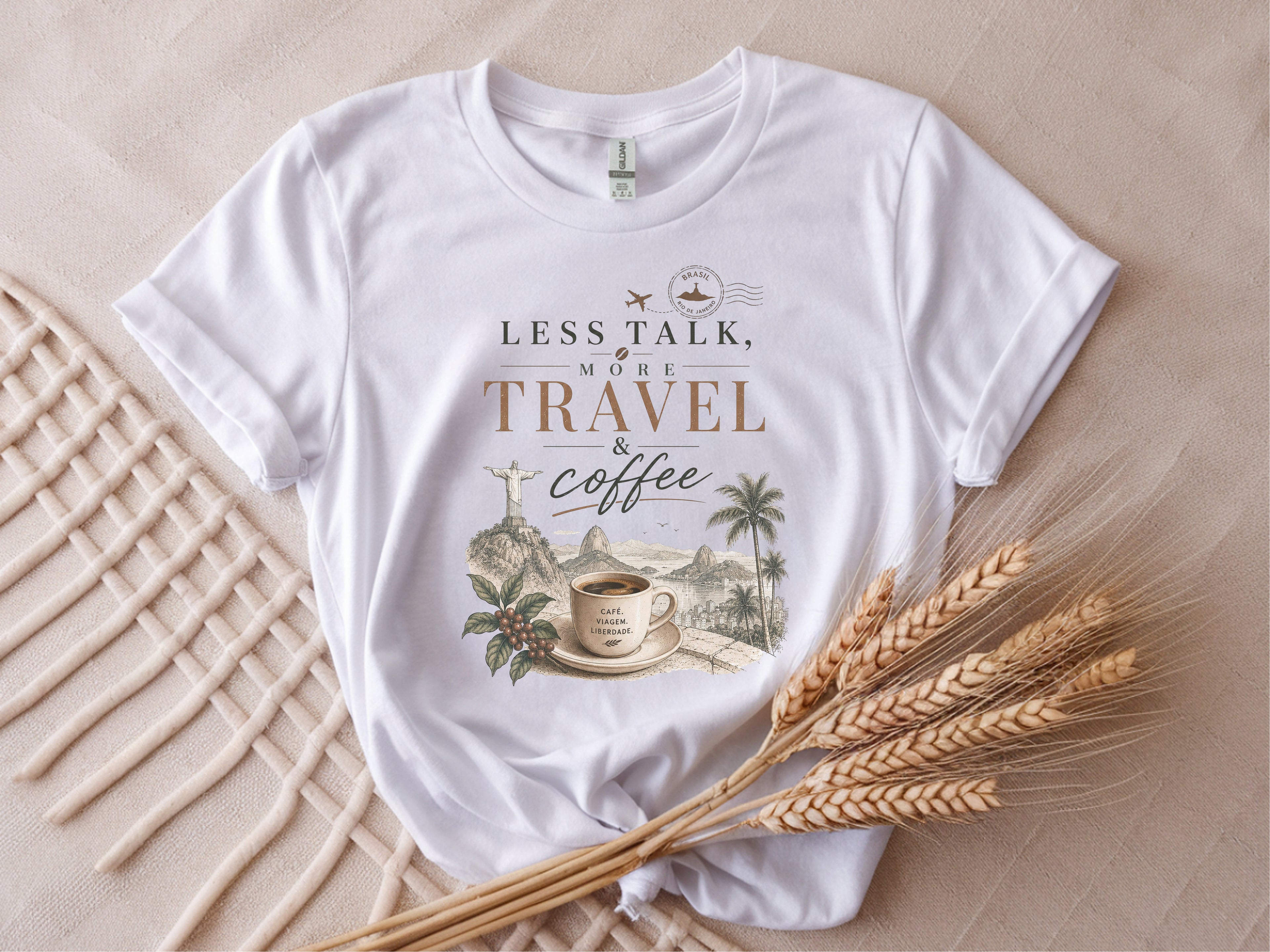 Rio de Janeiro Brazil Coffee Tee
