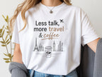 Eiffel Tower Coffee Travel Tee