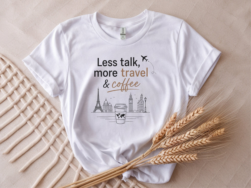 Eiffel Tower Coffee Travel Tee