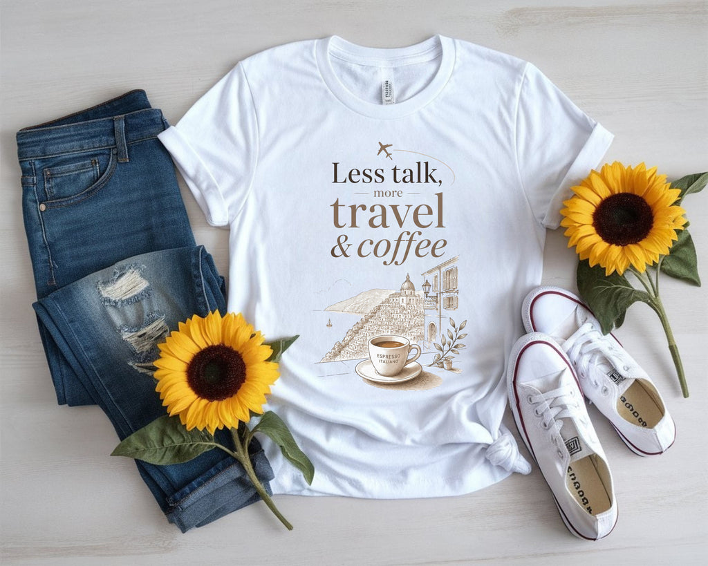 Amalfi Coast Italy Coffee Tee