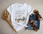 Less Talk More Coffee Travel Tee
