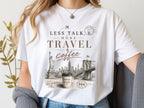 Less Talk More Coffee Travel Tee
