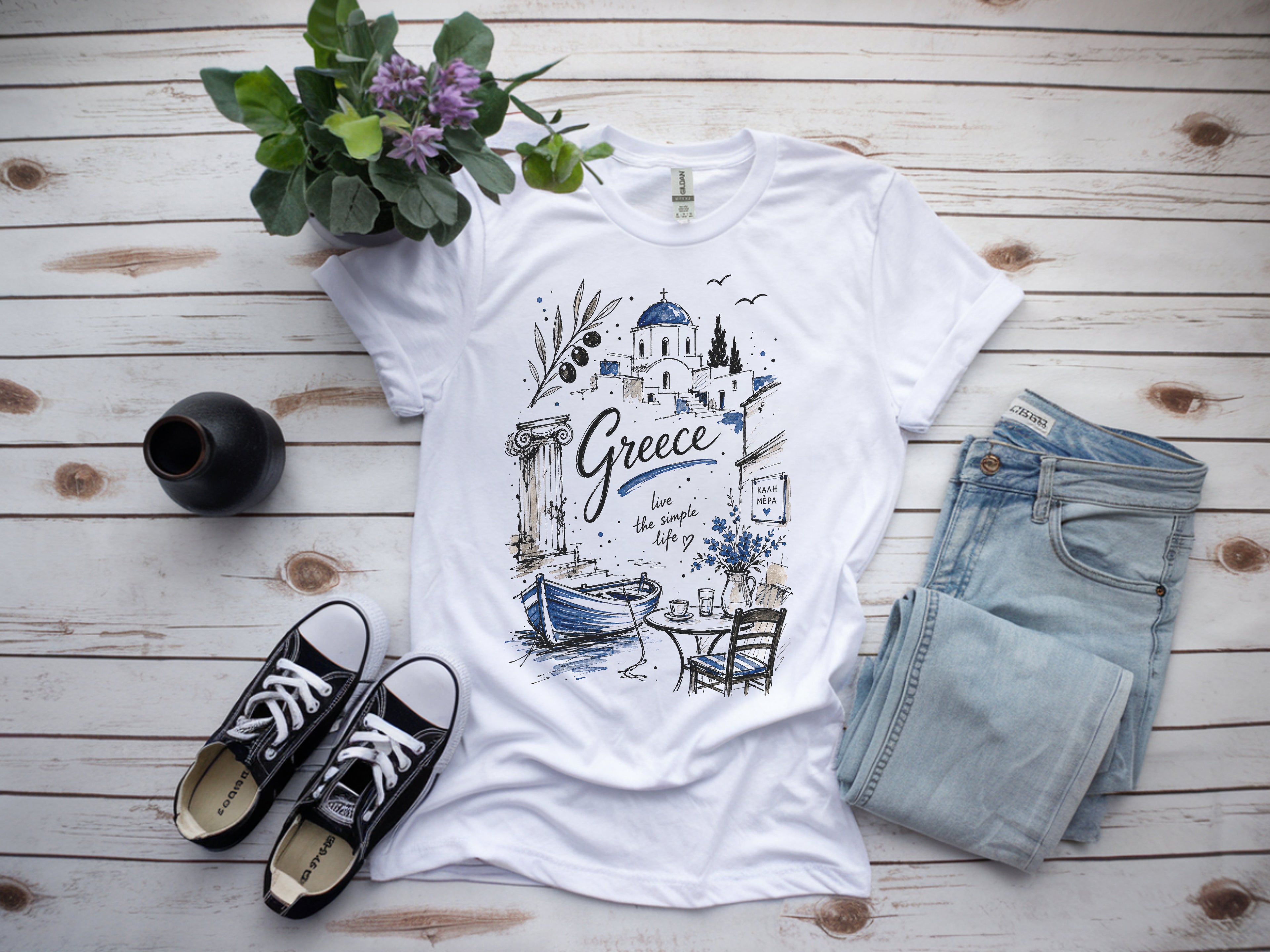 Greece Vacation T-Shirt