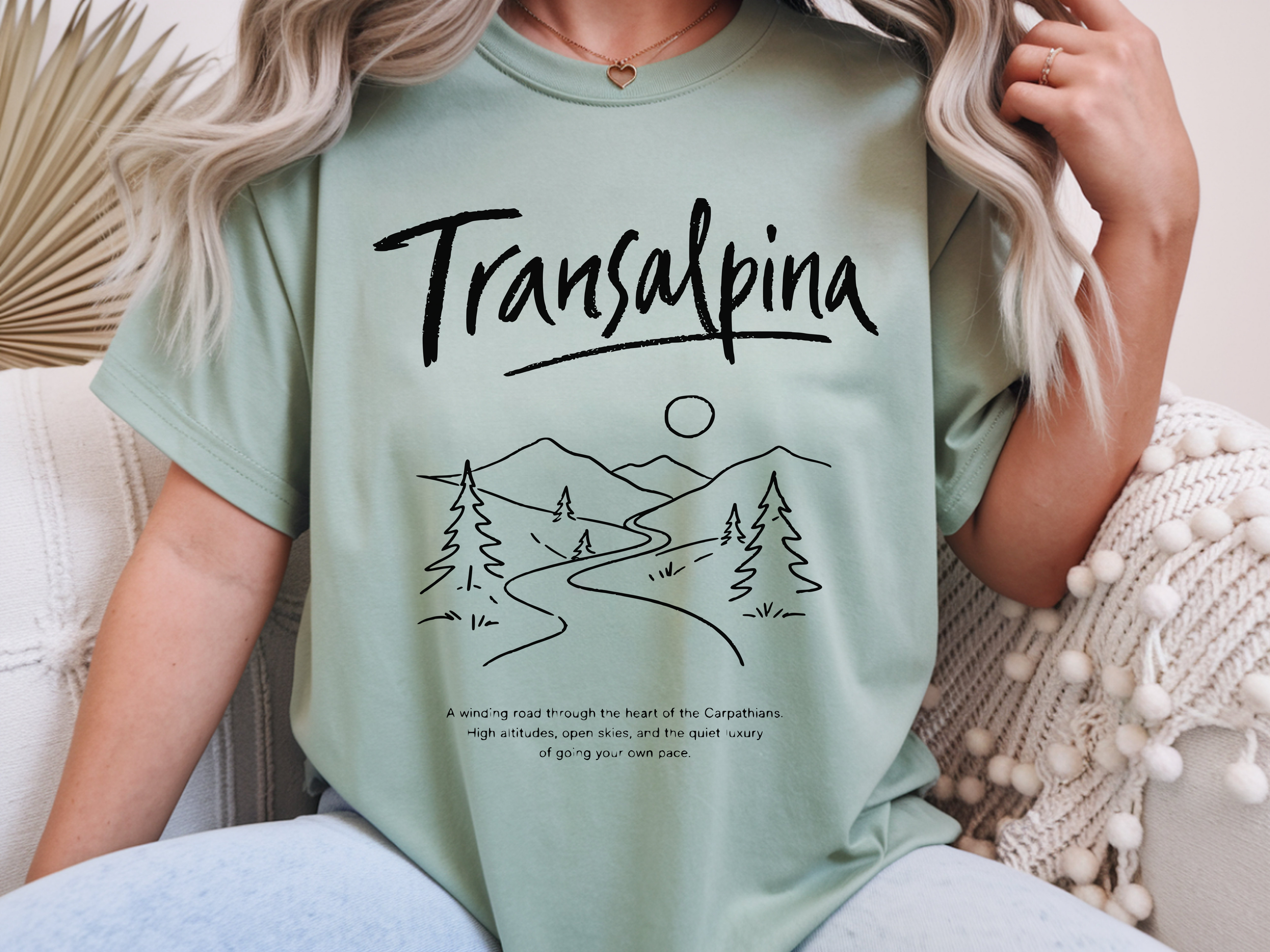 Romania Carpathian Mountains Road Transalpina T-Shirt