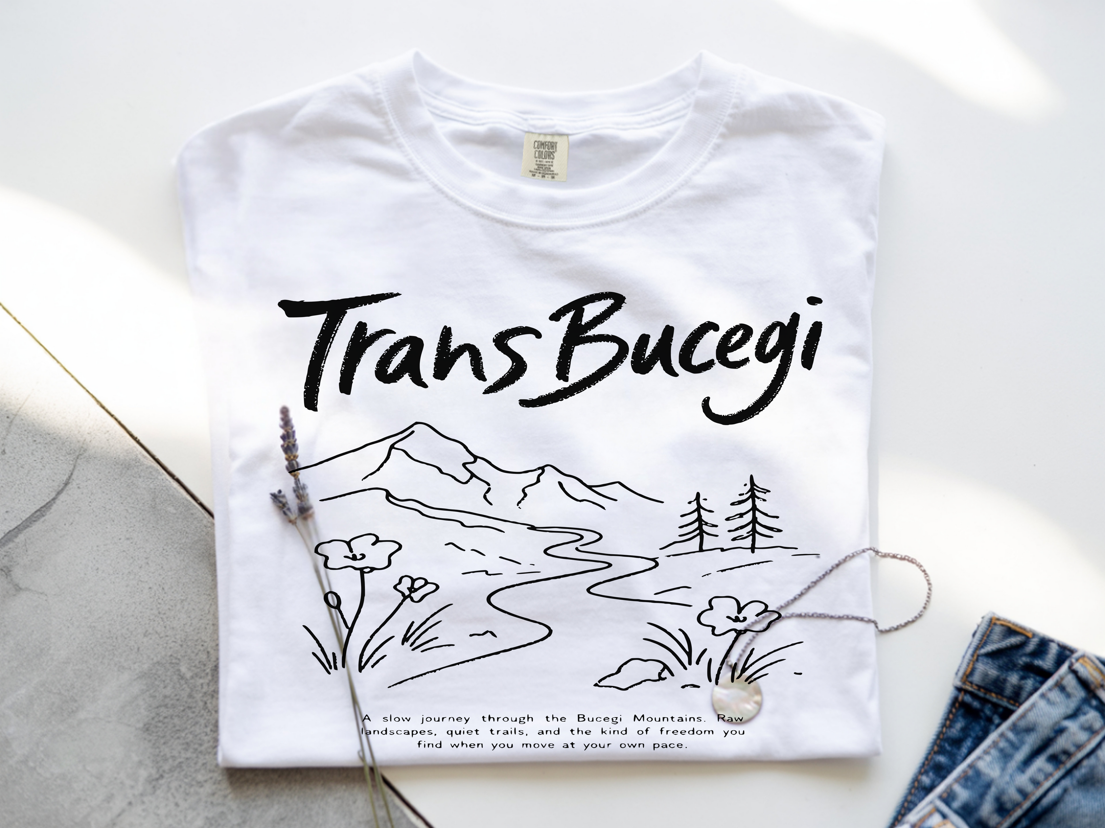 Romania TransBucegi Mountains T-Shirt