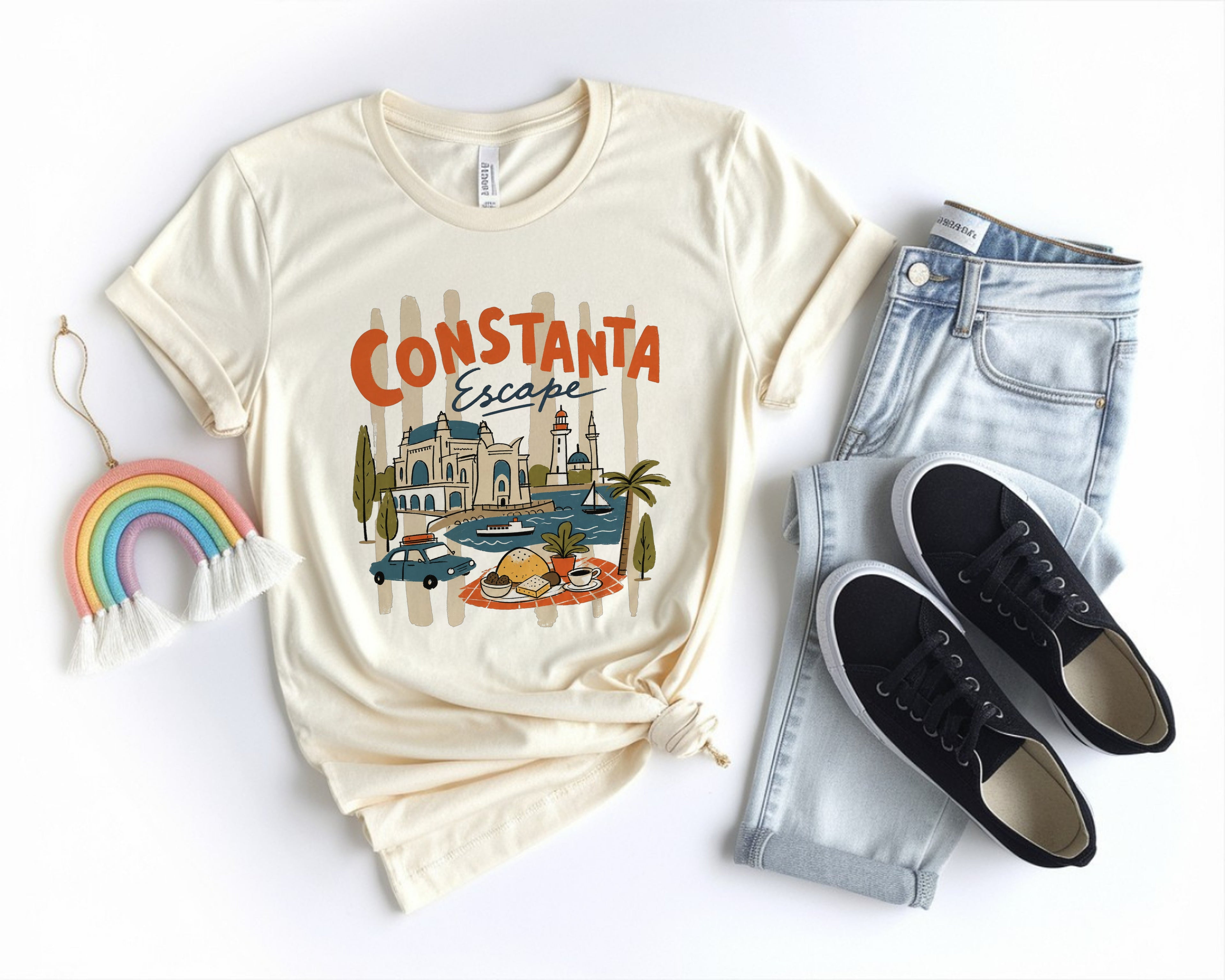 Romania Travel Tee