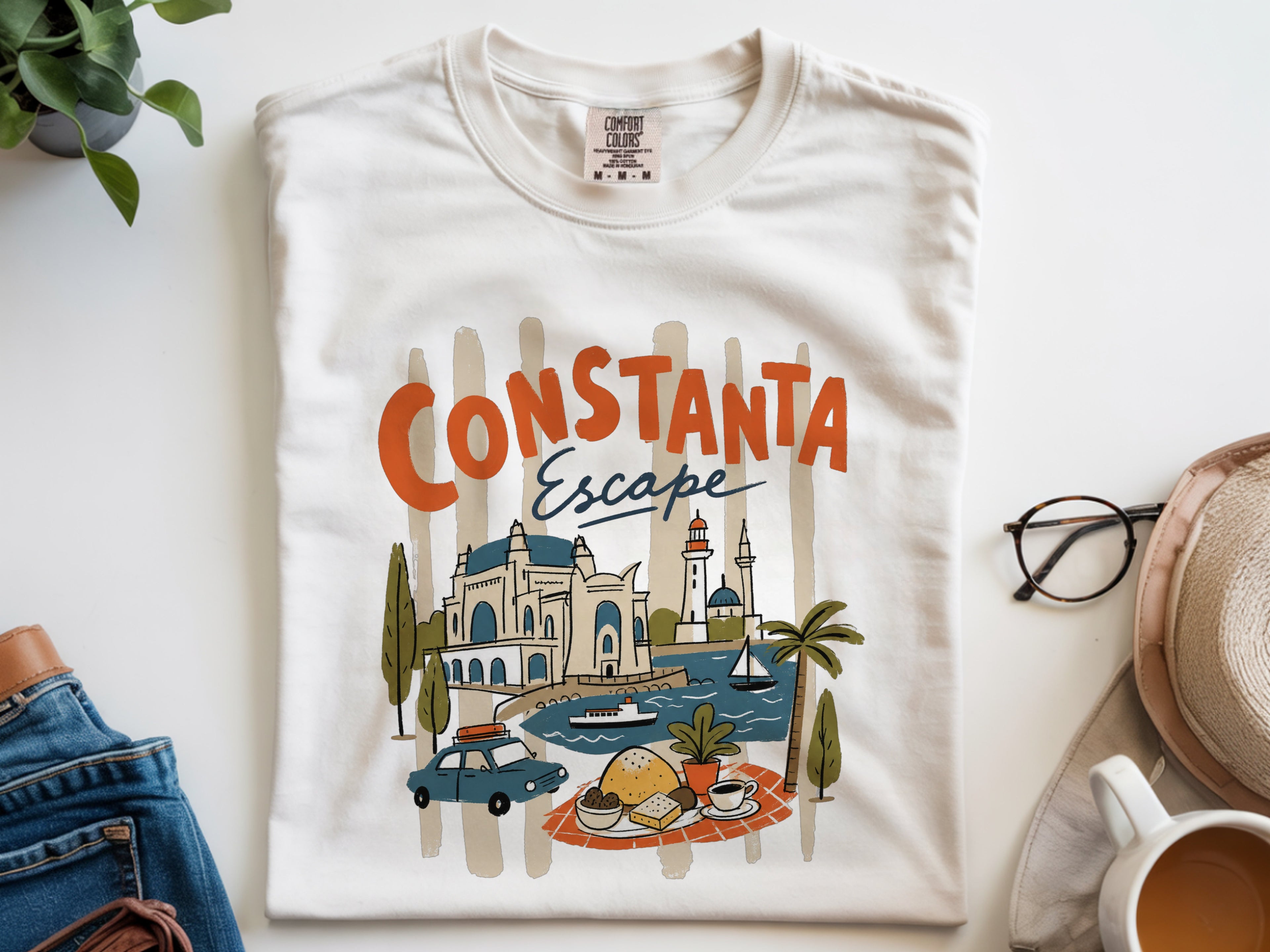 Romania Travel Tee