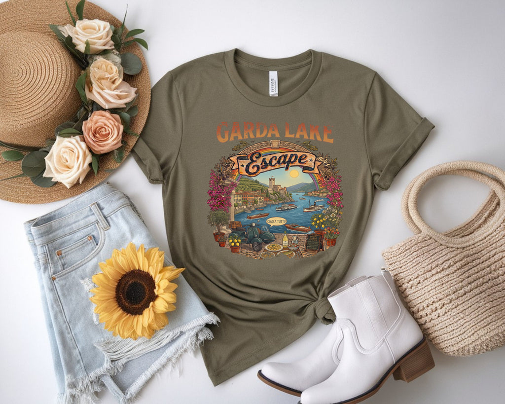 Italy Garda Lake Escape Tee