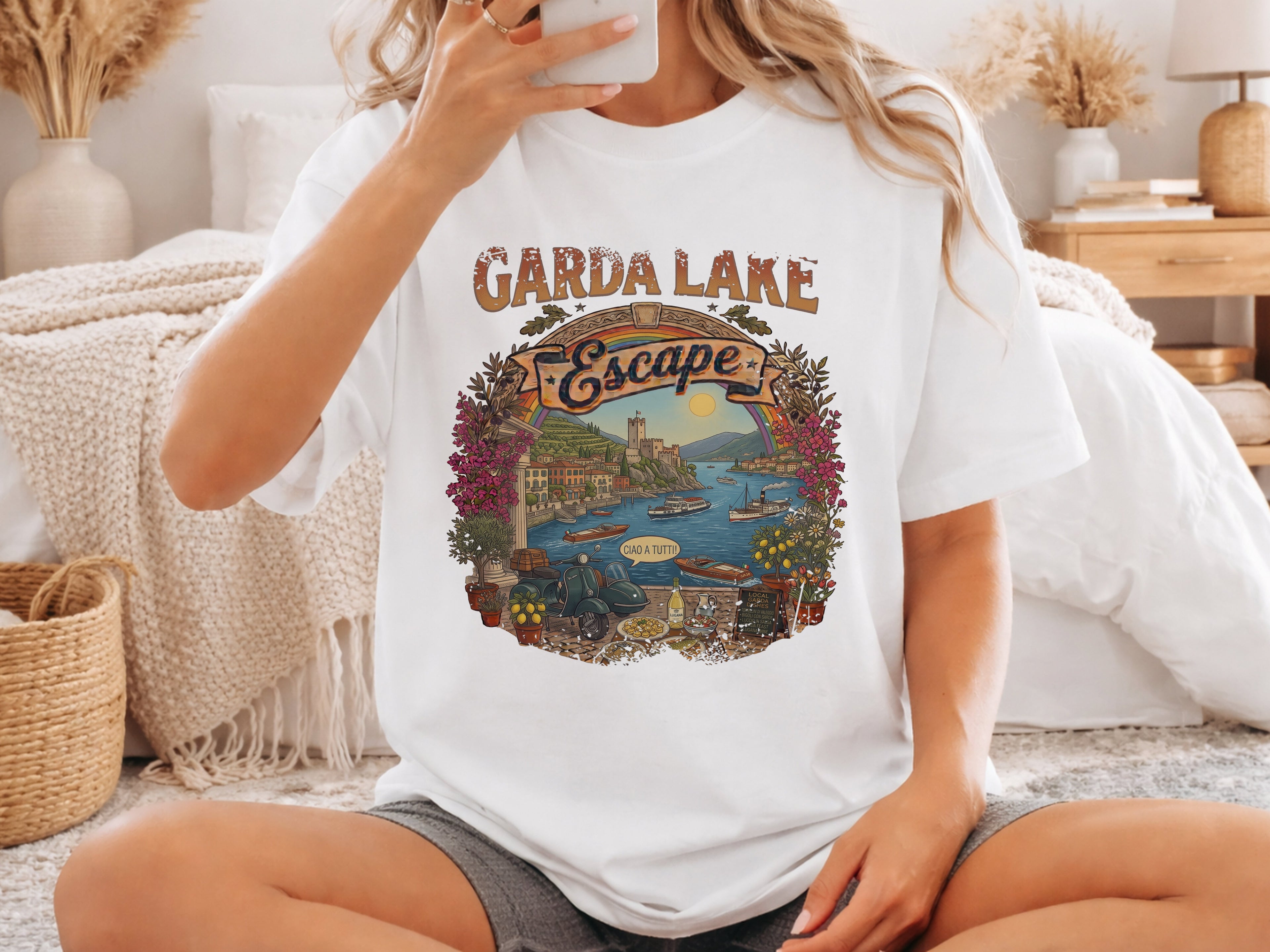 Italy Garda Lake Escape Tee