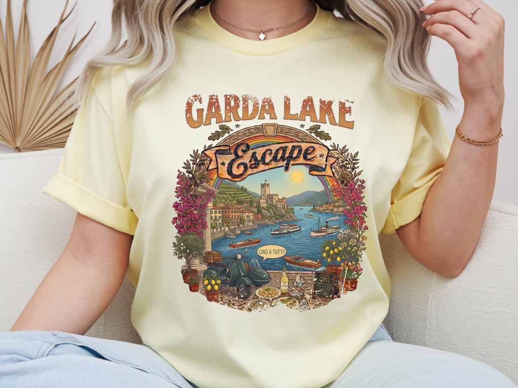Italy Garda Lake Escape Tee