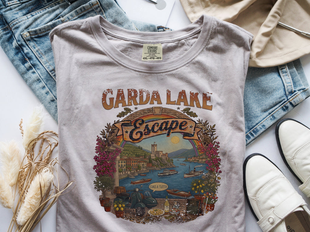 Italy Garda Lake Escape Tee