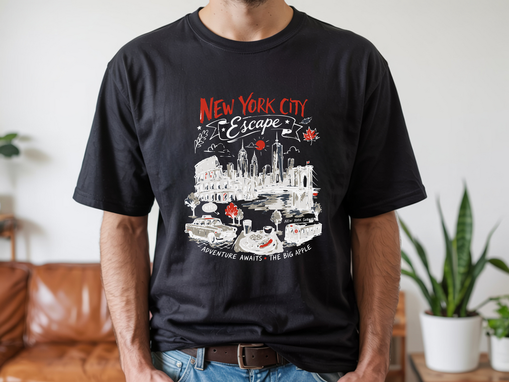 US New York City Escape Travel Adventure T-Shirt