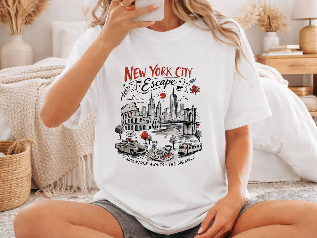 US New York City Escape Travel Adventure T-Shirt