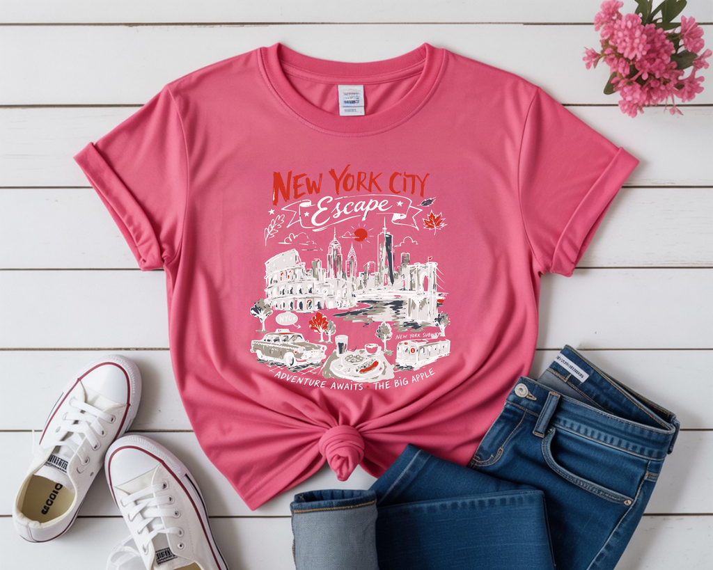 US New York City Escape Travel Adventure T-Shirt