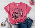 Spain Barcelona Sagrada Familia Floral Tee