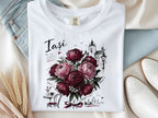 Romania Iasi Peony Floral T-Shirt