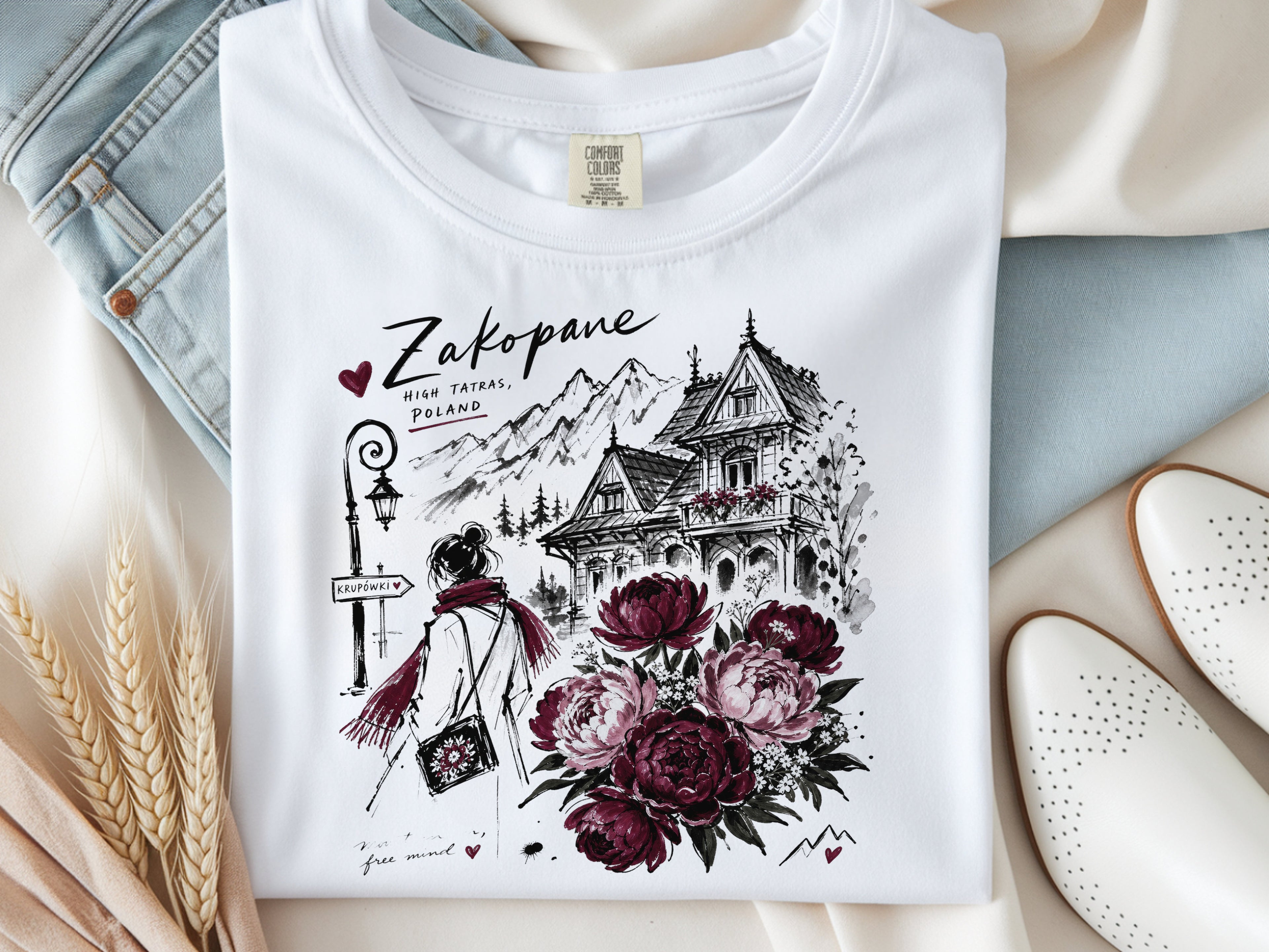 Poland Tatras Mountains Tee