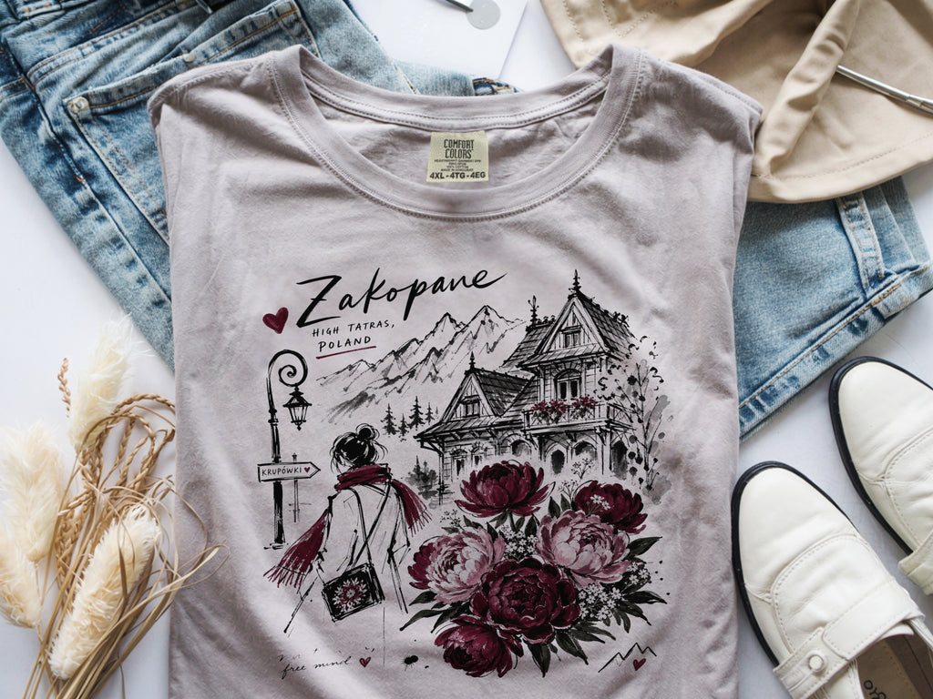 Poland Tatras Mountains Tee
