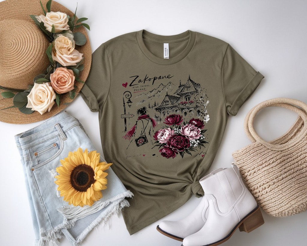 Poland Tatras Mountains Tee
