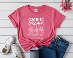 France Paris Escape Travel T-Shirt