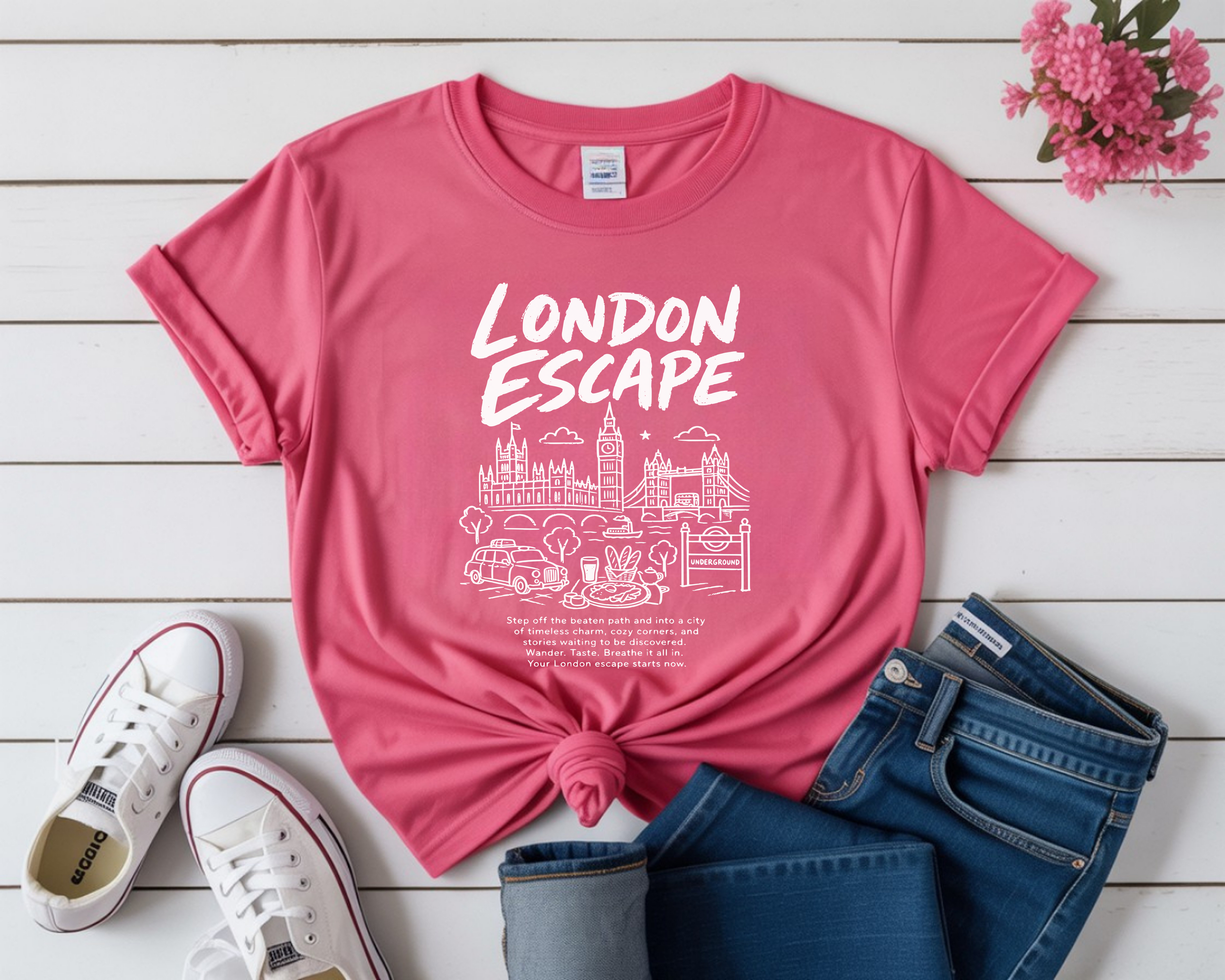 UK London Escape Travel T-Shirt