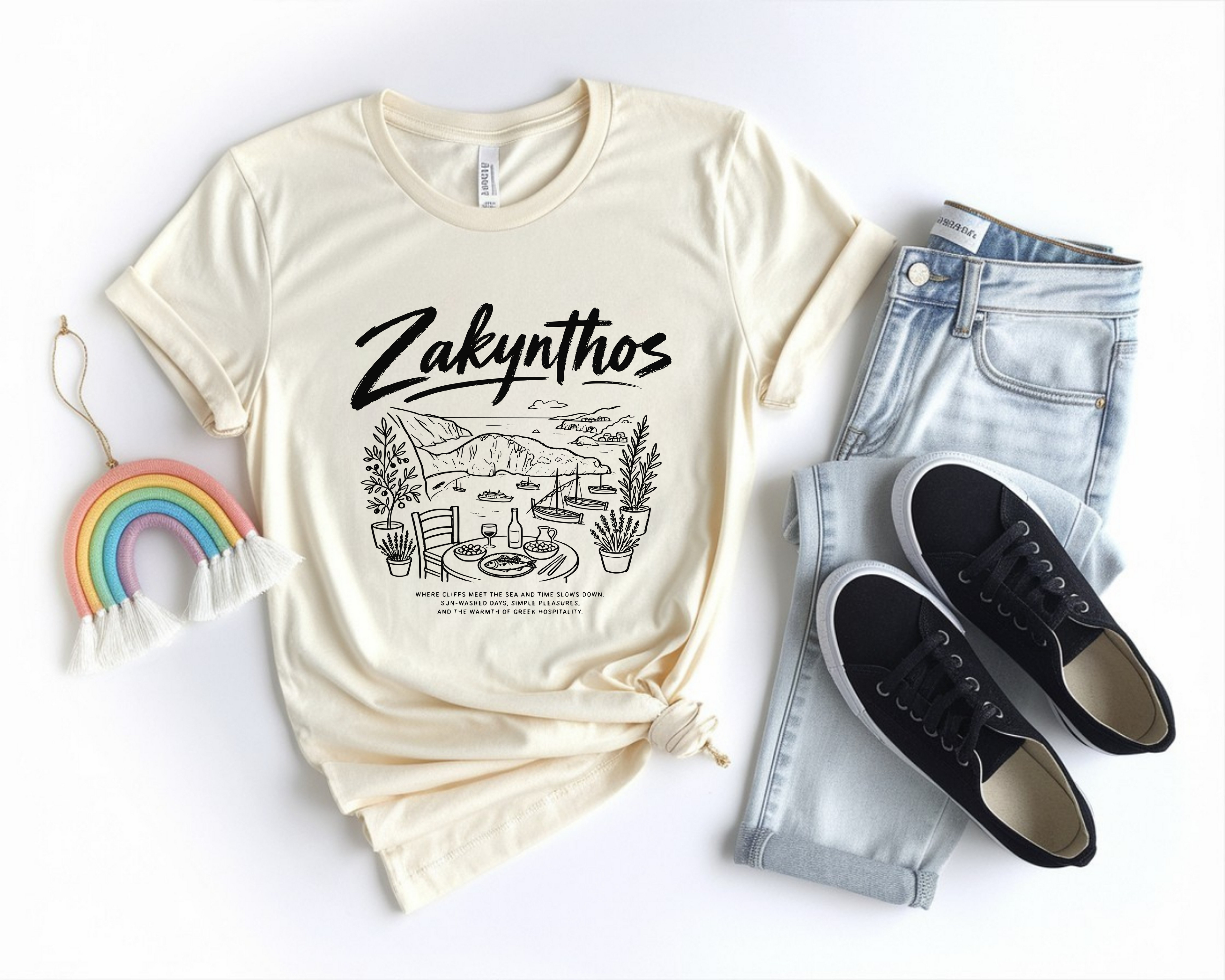 Greek Island Travel Tee