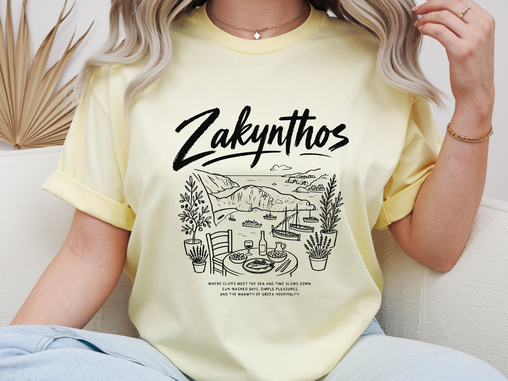 Greek Island Travel Tee