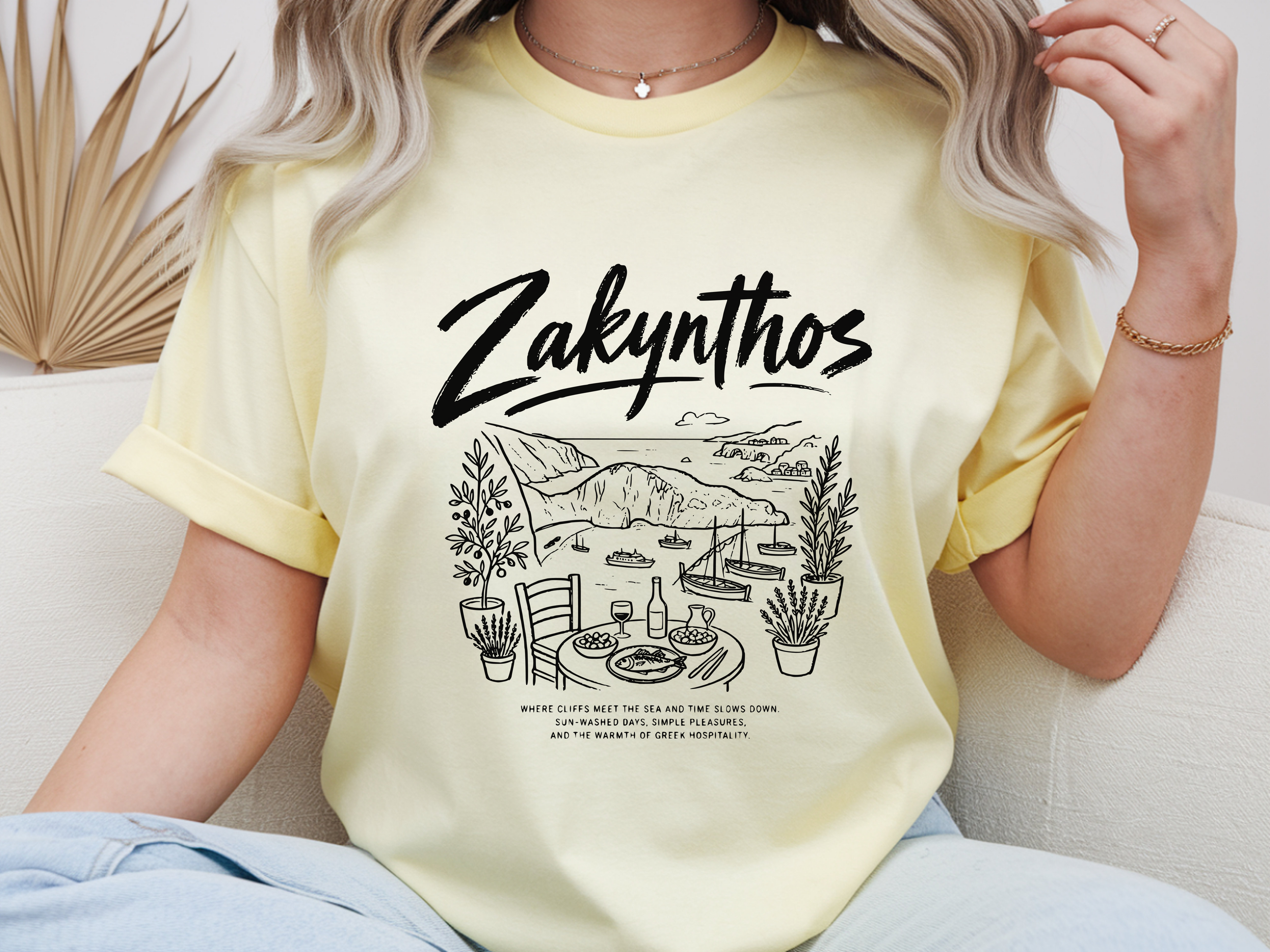 Greek Island Travel Tee