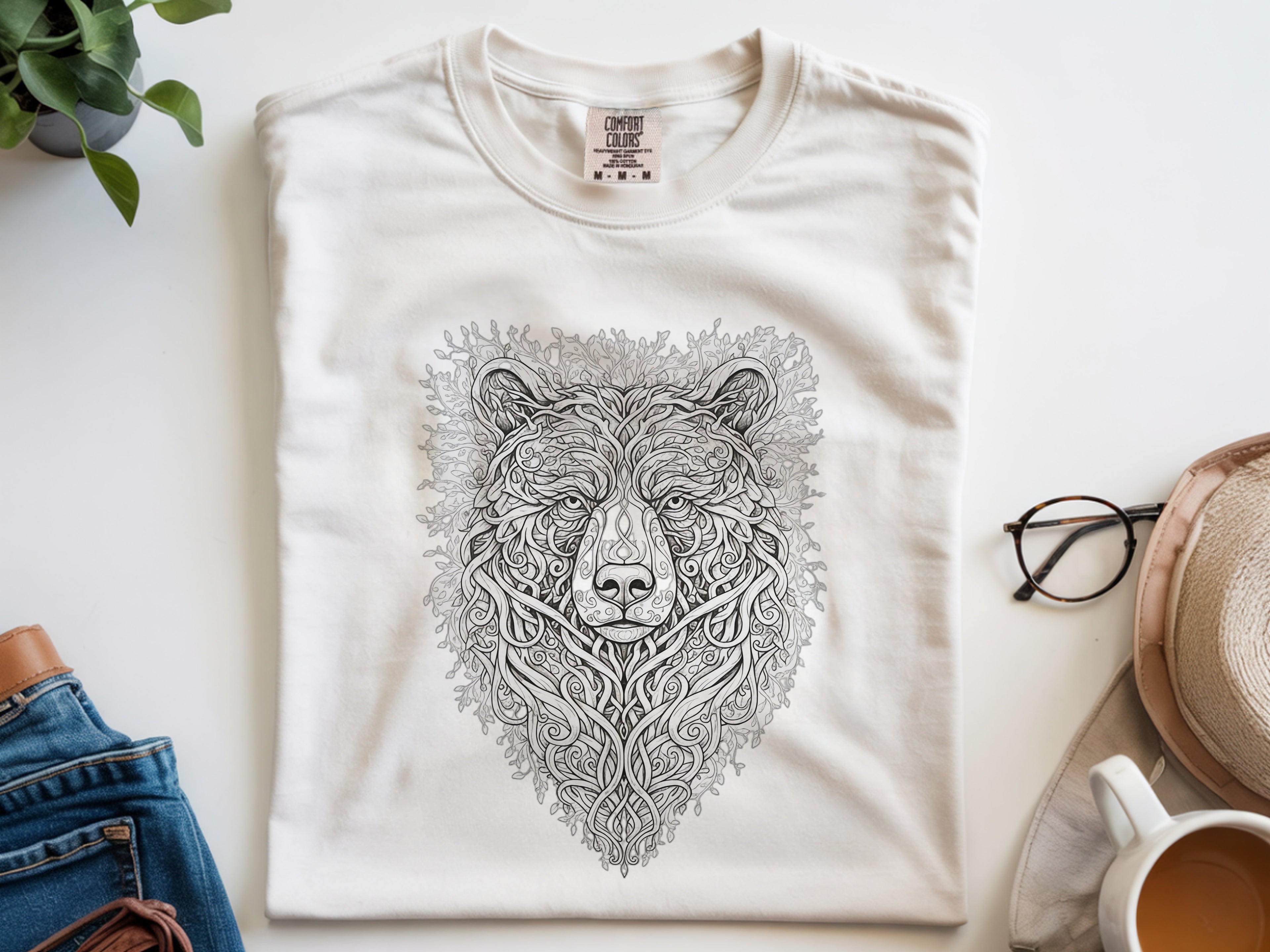 Forest Bear Head Shirt