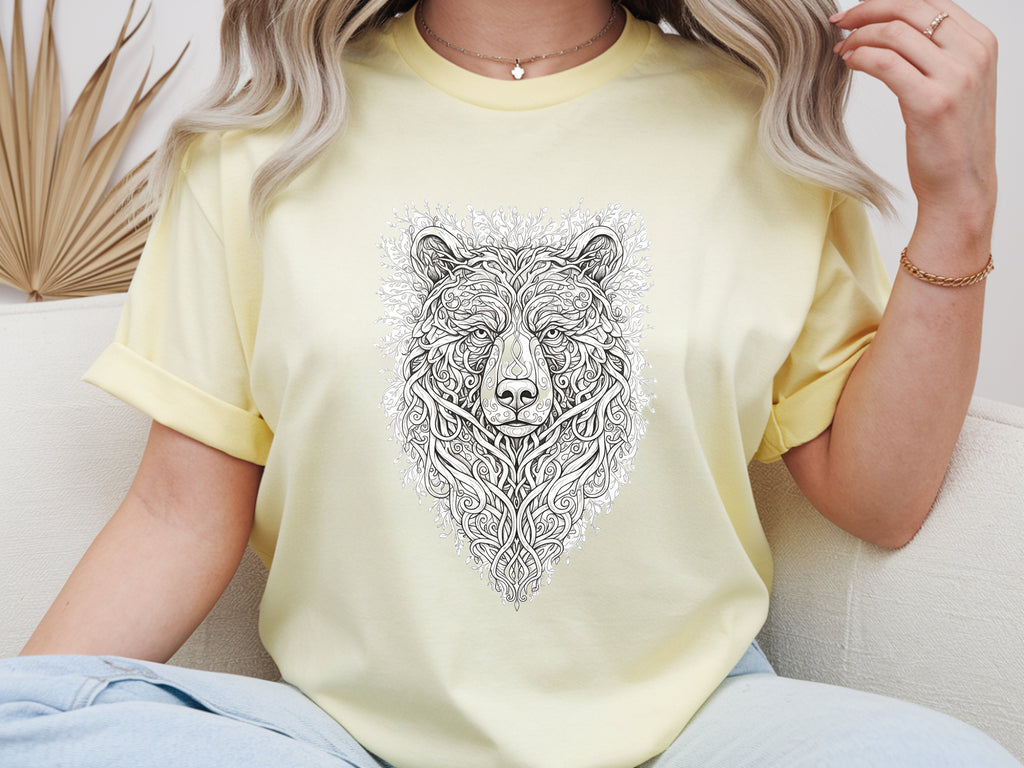Forest Bear Head Shirt