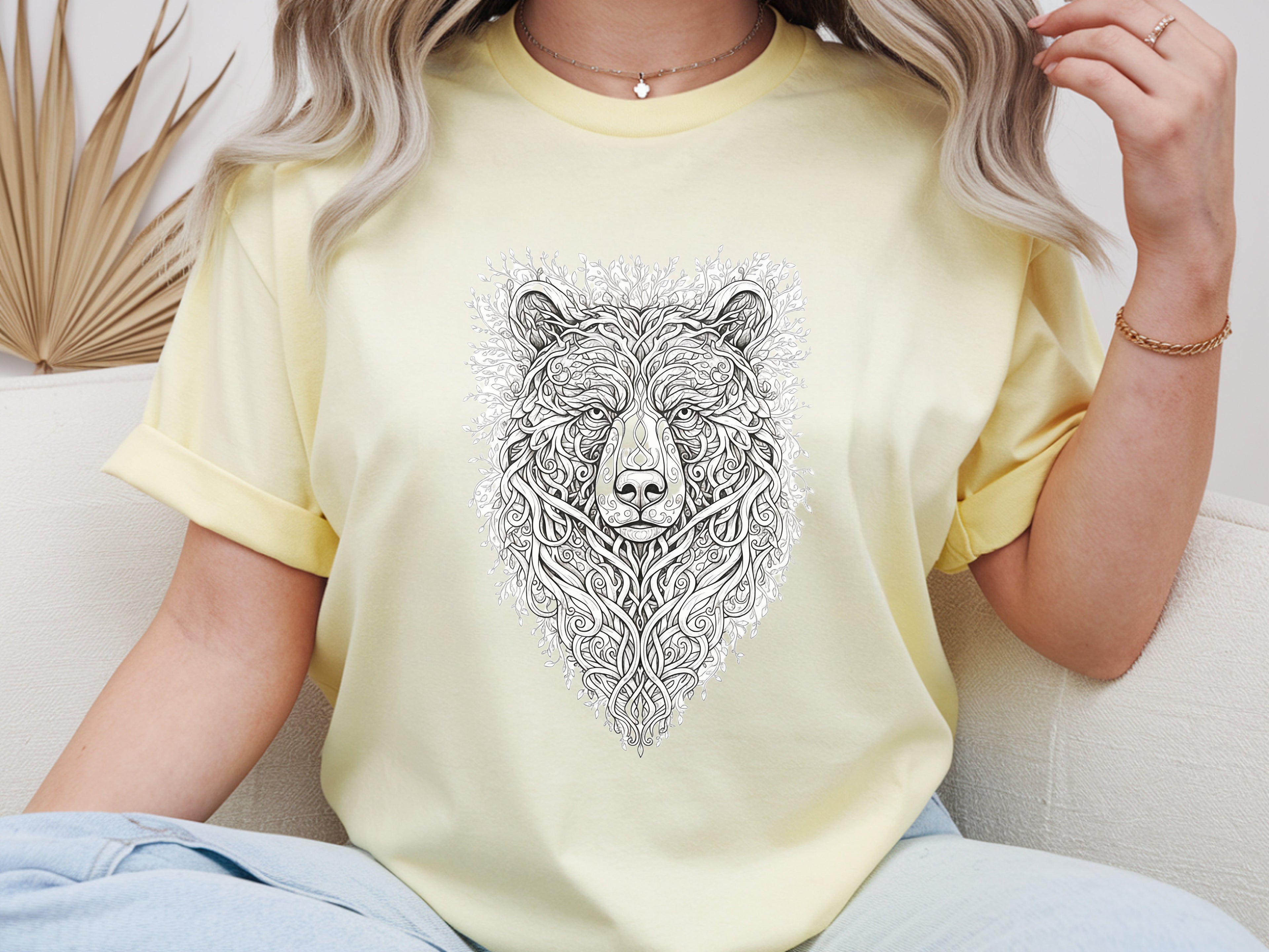 Forest Bear Head Shirt