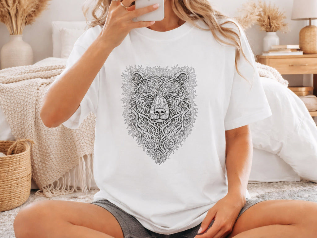 Forest Bear Head Shirt