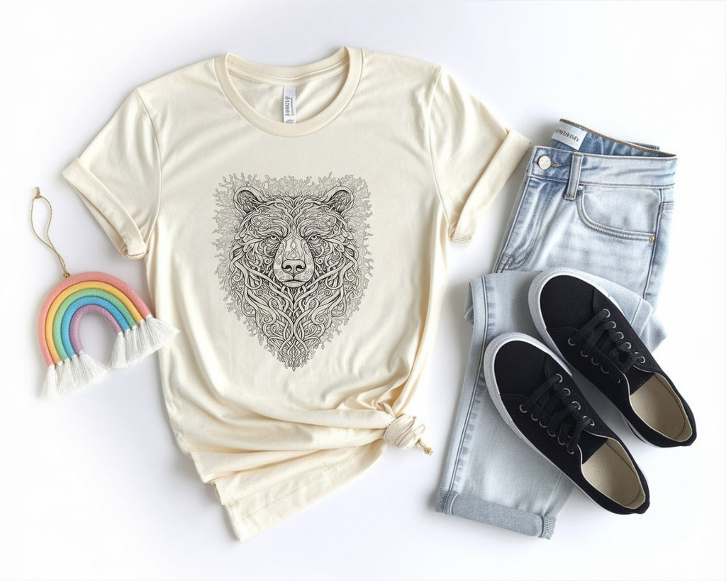 Forest Bear Head Shirt