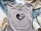 Yin Yang Wolves Animal Lover T-shirt
