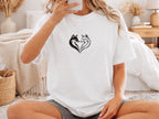 Unisex Wildlife Heart Foxes Love Apparel