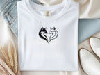 Unisex Wildlife Heart Foxes Love Apparel