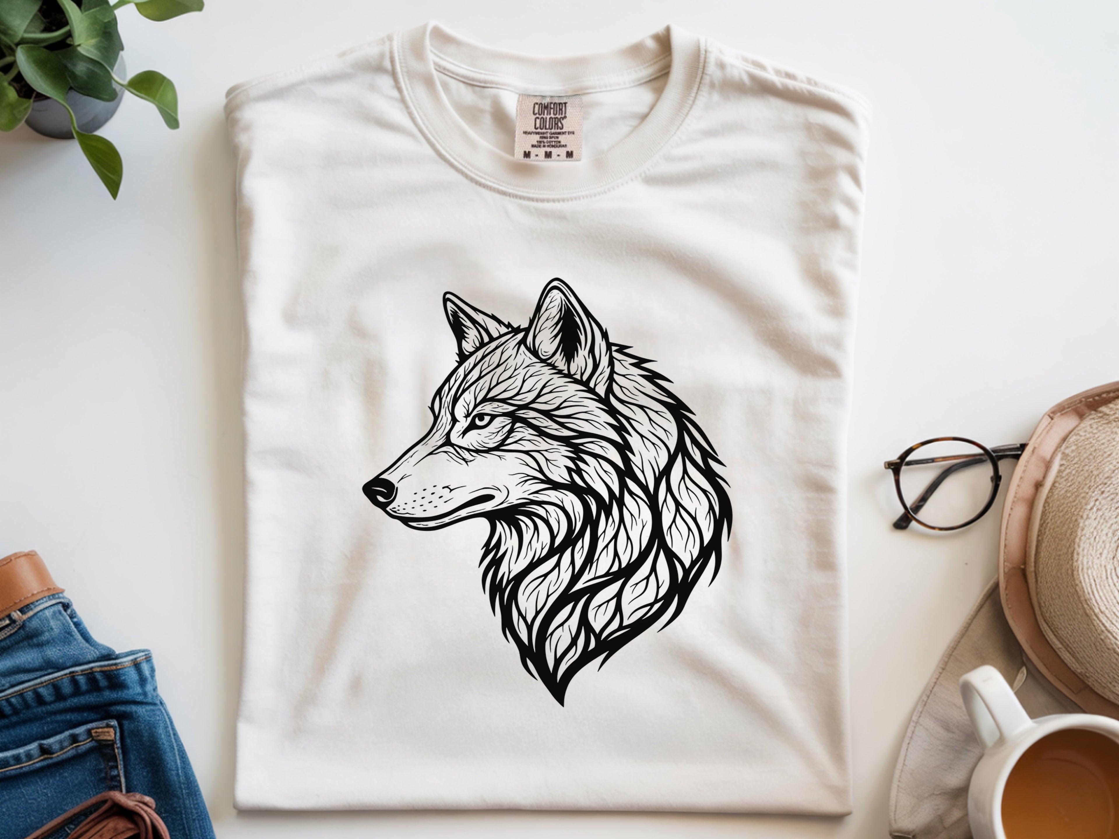 Wildlife Majestic Wolf Apparel