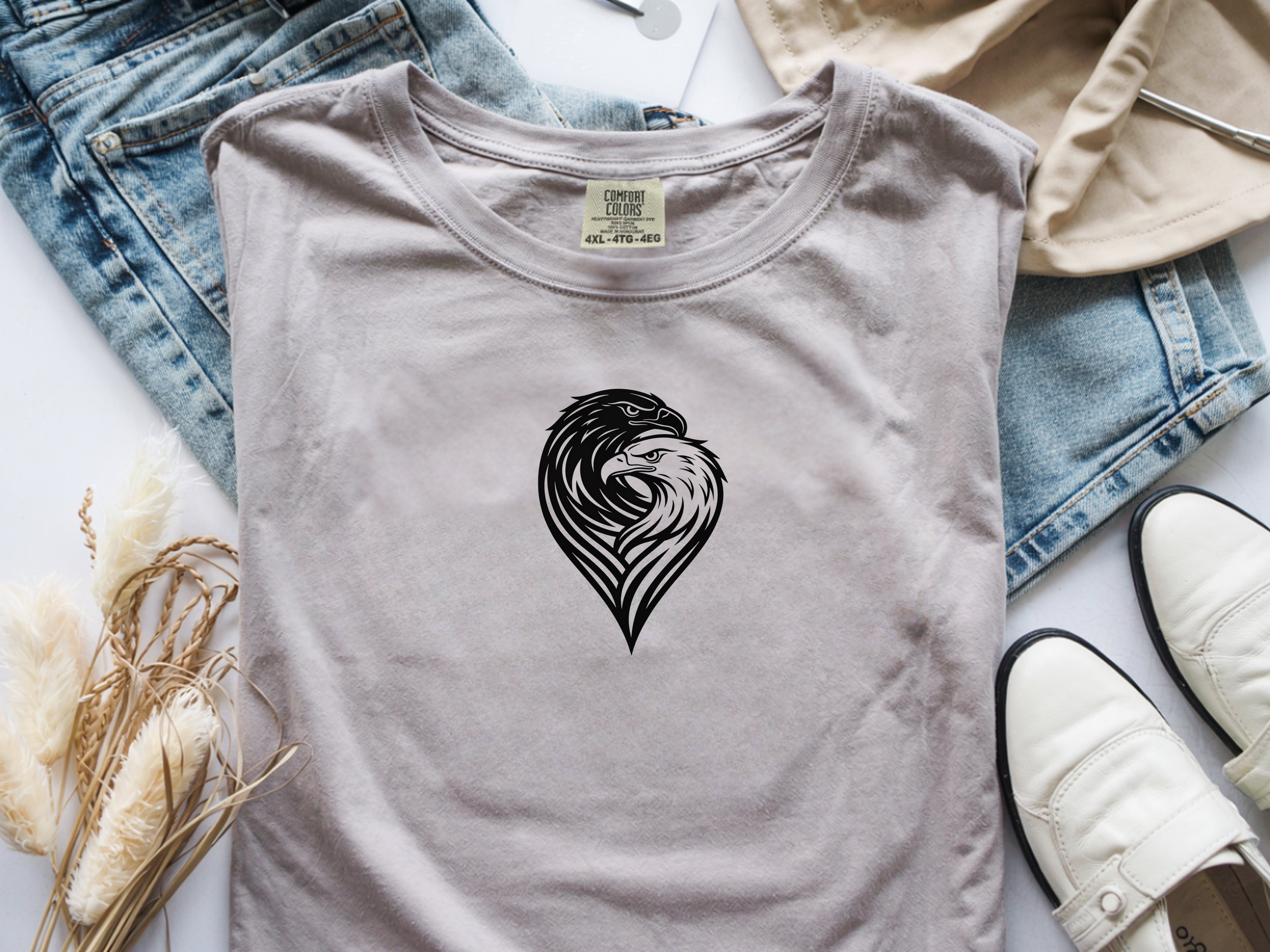 Yin Yang Bird T-Shirt