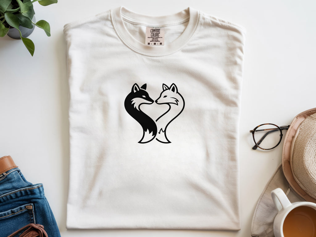Minimalist Fox Animal Shirt