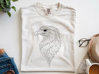 Botanical Floral Eagle Head Shirt