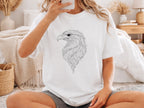 Botanical Floral Eagle Head Shirt