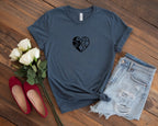 Romantic Bird Design Love Shirt