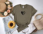 Romantic Bird Design Love Shirt